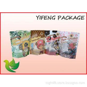Custom Logo Plastic Stand Up Pouches With Zipper For Food P